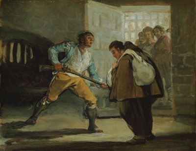 Friar Pedro by Francisco de Goya